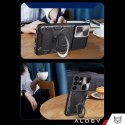 Alogy Etui do Samsung Galaxy S25 Ultra pancerne Slide Case Ring obudowa ochrona aparatu Alogy CamGuard Pro czarne