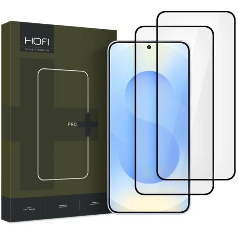 Hofi Szkło Hartowane do Samsung Galaxy S25 Plus Hofi Glass Pro+ 2-Pack Black 9H Hofi Szkło Hartowane do Samsung Galaxy S25 Plus Hofi Glass Pro+ 2-Pack Black 9H