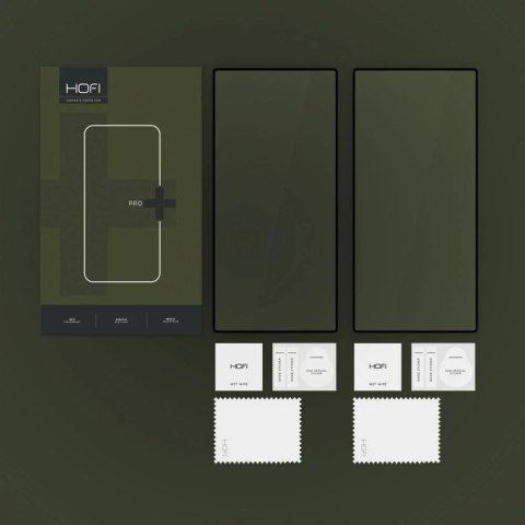 Hofi Szkło Hartowane do Samsung Galaxy S25 Ultra Hofi Glass Pro+ 2-Pack Black 9H Hofi Szkło Hartowane do Samsung Galaxy S25 Ultra Hofi Glass Pro+ 2-Pack Black 9H