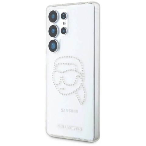Karl Lagerfeld Etui do Samsung Galaxy S25 Ultra Przezroczysty Karl Lagerfeld Rhinestones Karl Head Logo Karl Lagerfeld Etui do Samsung Galaxy S25 Ultra Przezroczysty Karl Lagerfeld Rhinestones Karl Head Logo