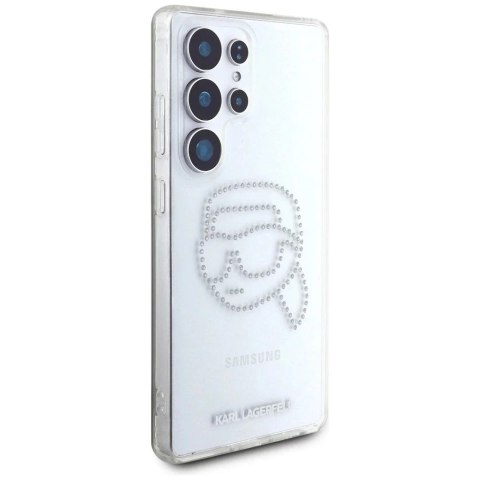 Karl Lagerfeld Etui do Samsung Galaxy S25 Ultra Przezroczysty Karl Lagerfeld Rhinestones Karl Head Logo Karl Lagerfeld Etui do Samsung Galaxy S25 Ultra Przezroczysty Karl Lagerfeld Rhinestones Karl Head Logo