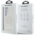 Karl Lagerfeld Etui do Samsung Galaxy S25 Ultra Przezroczysty Karl Lagerfeld Rhinestones Karl Head Logo