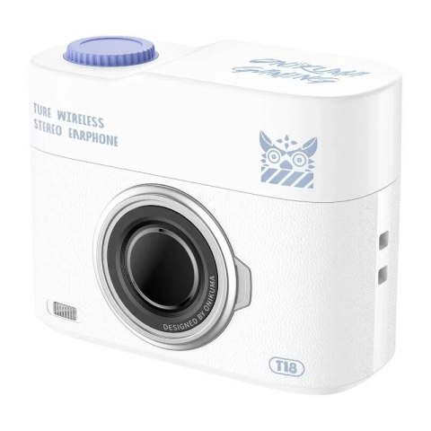 Onikuma ONIKUMA Słuchawki douszne Bluetooth T18 Białe Onikuma ONIKUMA Słuchawki douszne Bluetooth T18 Białe