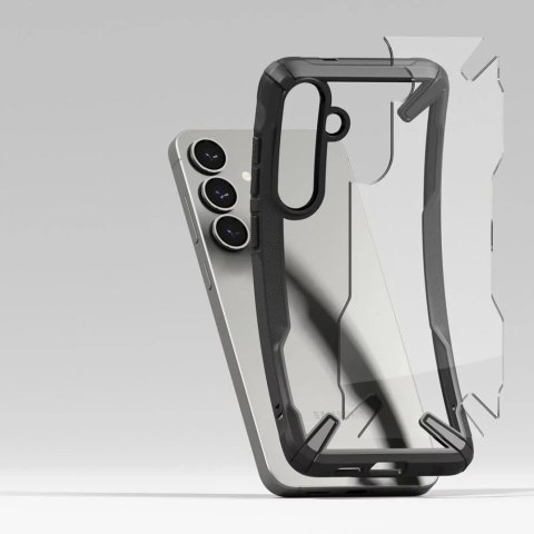 Ringke Etui do Samsung Galaxy S25 Black Ringke Fusion X Ringke Etui do Samsung Galaxy S25 Black Ringke Fusion X