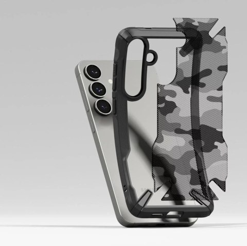Ringke Etui do Samsung Galaxy S25 Camo Black Ringke Fusion X Ringke Etui do Samsung Galaxy S25 Camo Black Ringke Fusion X