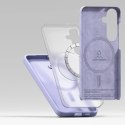 Ringke Etui do Samsung Galaxy S25 Lavender Ringke Silicone Magnetic MagSafe