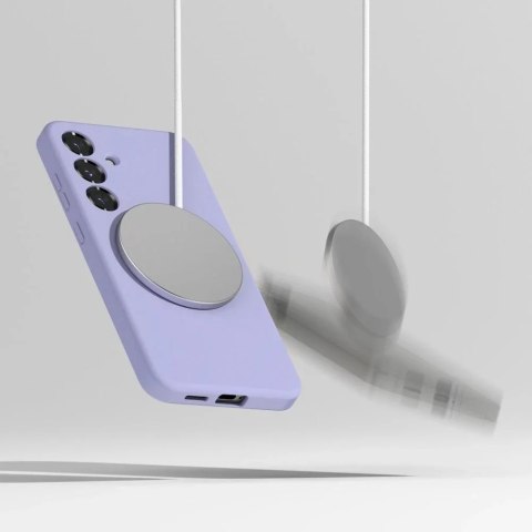Ringke Etui do Samsung Galaxy S25 Lavender Ringke Silicone Magnetic MagSafe Ringke Etui do Samsung Galaxy S25 Lavender Ringke Silicone Magnetic MagSafe