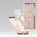 Ringke Etui do Samsung Galaxy S25 Pink Sand Ringke Silicone Magnetic MagSafe