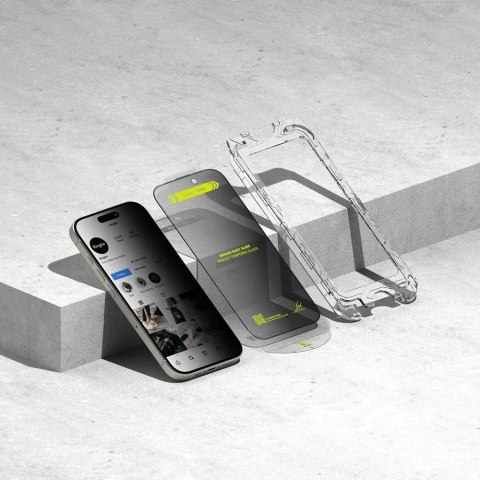 Ringke Szkło Prywatności do Samsung Galaxy S25 Ringke Easy Slide 2-Pack Filtr Polaryzacyjny 9H Ringke Szkło Prywatności do Samsung Galaxy S25 Ringke Easy Slide 2-Pack Filtr Polaryzacyjny 9H