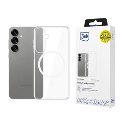 3mk Etui do Samsung Galaxy S25 3mk Clear MagCase MagSafe Transparent
