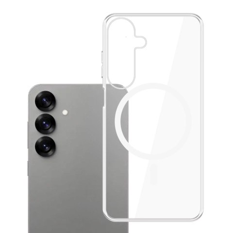 3mk Etui do Samsung Galaxy S25 3mk Clear MagCase MagSafe Transparent 3mk Etui do Samsung Galaxy S25 3mk Clear MagCase MagSafe Transparent