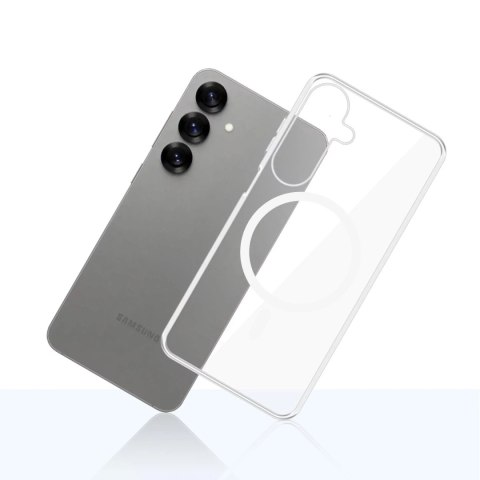 3mk Etui do Samsung Galaxy S25 3mk Clear MagCase MagSafe Transparent 3mk Etui do Samsung Galaxy S25 3mk Clear MagCase MagSafe Transparent