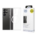 3mk Etui do Samsung Galaxy S25 Ultra 3mk Clear MagCase MagSafe Transparent