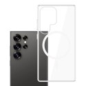 3mk Etui do Samsung Galaxy S25 Ultra 3mk Clear MagCase MagSafe Transparent