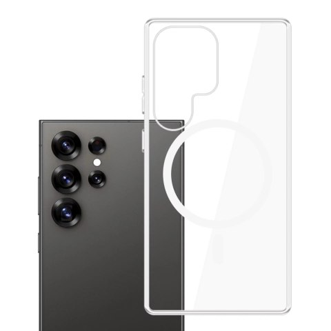 3mk Etui do Samsung Galaxy S25 Ultra 3mk Clear MagCase MagSafe Transparent 3mk Etui do Samsung Galaxy S25 Ultra 3mk Clear MagCase MagSafe Transparent