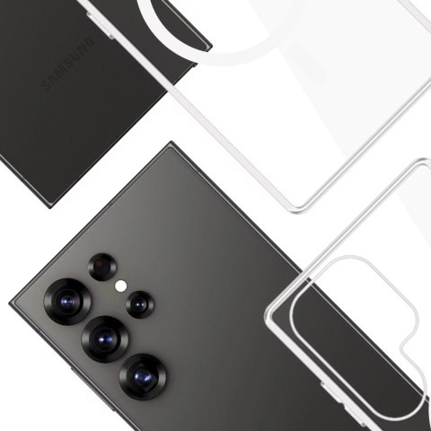 3mk Etui do Samsung Galaxy S25 Ultra 3mk Clear MagCase MagSafe Transparent 3mk Etui do Samsung Galaxy S25 Ultra 3mk Clear MagCase MagSafe Transparent