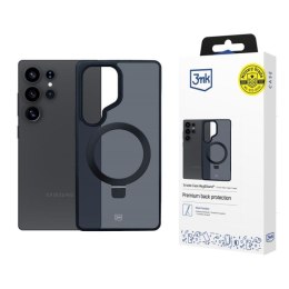 3mk Etui do Samsung Galaxy S25 Ultra 3mk Smoke Case Mag&Stand MagSafe Black