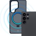 3mk Etui do Samsung Galaxy S25 Ultra 3mk Smoke Case Mag&Stand MagSafe Black