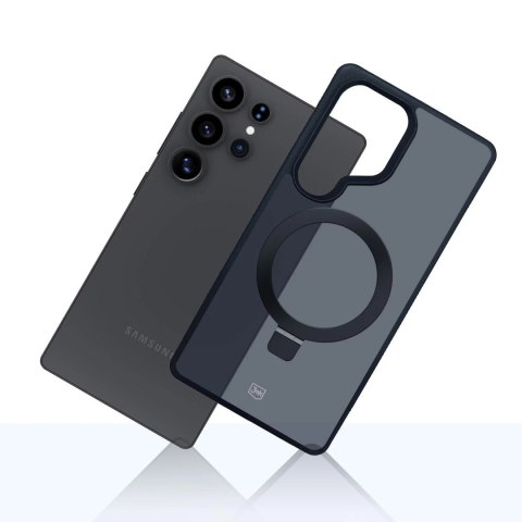 3mk Etui do Samsung Galaxy S25 Ultra 3mk Smoke Case Mag&Stand MagSafe Black 3mk Etui do Samsung Galaxy S25 Ultra 3mk Smoke Case Mag&Stand MagSafe Black