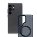 3mk Etui do Samsung Galaxy S25 Ultra 3mk Smoke Case Mag&Stand MagSafe Black