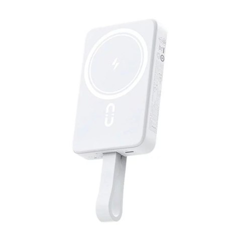 Romoss Powerbank Romoss WMS10 10000mAh 20W, biały - Ładowanie magnetyczne i szybkie ładowanie Romoss Powerbank Romoss WMS10 10000mAh 20W, biały - Ładowanie magnetyczne i szybkie ładowanie