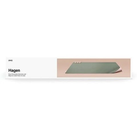 UNIQ UNIQ Hagen Dwustronna Magnetyczna Podkładka na Biurko 67x35 cm Różowo-zielona UNIQ UNIQ Hagen Dwustronna Magnetyczna Podkładka na Biurko 67x35 cm Różowo-zielona