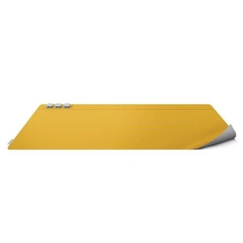 UNIQ UNIQ Hagen Dwustronna Magnetyczna Podkładka na Biurko 67x35 cm Żółto-szara UNIQ UNIQ Hagen Dwustronna Magnetyczna Podkładka na Biurko 67x35 cm Żółto-szara