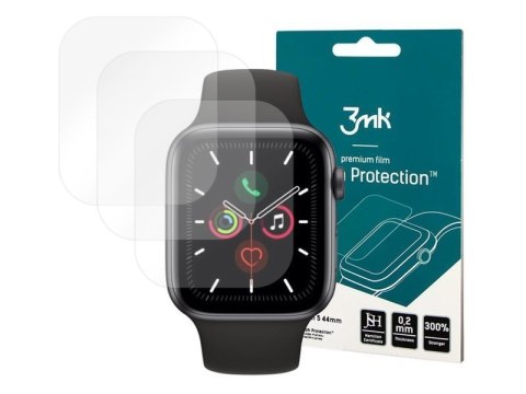 3mk Folia ochronna 3mk x3 Protection do Apple Watch 4/5/6/SE 40mm 3mk Folia ochronna 3mk x3 Protection do Apple Watch 4/5/6/SE 40mm