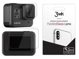 3mk Szkło 3mk Flexible Glass na ekran + na obiektyw do GoPro Hero 8