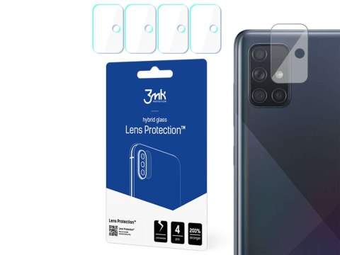 3mk Szkło na kamerę obiektyw 3mk Hybrid Glass x4 do Samsung Galaxy A71 3mk Szkło na kamerę obiektyw 3mk Hybrid Glass x4 do Samsung Galaxy A71