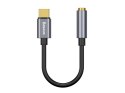 Baseus Adapter Baseus L54 USB-C Type C na mini Jack 3.5mm Audio black