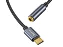 Baseus Adapter Baseus L54 USB-C Type C na mini Jack 3.5mm Audio black