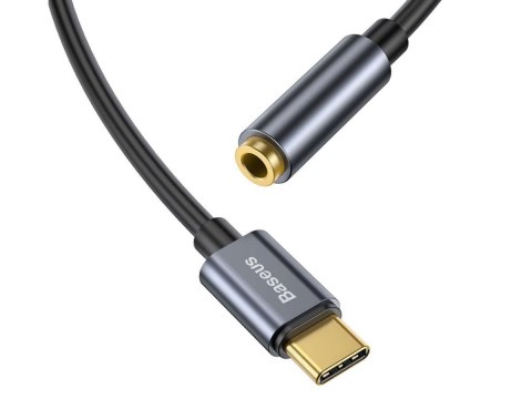 Baseus Adapter Baseus L54 USB-C Type C na mini Jack 3.5mm Audio black Baseus Adapter Baseus L54 USB-C Type C na mini Jack 3.5mm Audio black