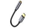 Baseus Adapter Baseus L54 USB-C Type C na mini Jack 3.5mm Audio black