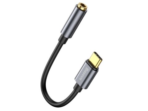 Baseus Adapter Baseus L54 USB-C Type C na mini Jack 3.5mm Audio black Baseus Adapter Baseus L54 USB-C Type C na mini Jack 3.5mm Audio black