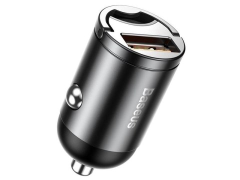Baseus Ładowarka samochodowa Baseus mini QC 3.0 5A 30W Czarna Baseus Ładowarka samochodowa Baseus mini QC 3.0 5A 30W Czarna