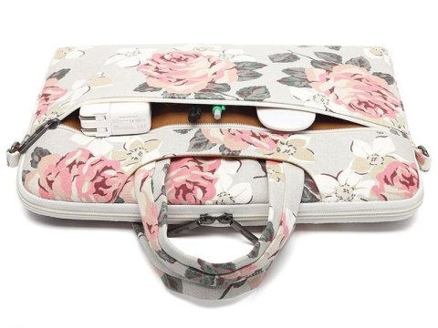 Canvaslife Torba pokrowiec Canvaslife Briefcase etui do laptopa 13 do MacBook Pro/ Air White Rose Canvaslife Torba pokrowiec Canvaslife Briefcase etui do laptopa 13 do MacBook Pro/ Air White Rose