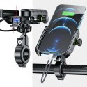 Kewig Uchwyt motocyklowy na telefon Kewig KWG-M8 z ładowarką QC 3.0