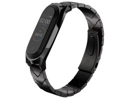 Mijobs Bransoletka V-Style GT band Mijobs do Xiaomi Mi Band 3/4 czarna