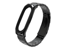 Mijobs Bransoletka V-Style GT band Mijobs do Xiaomi Mi Band 3/4 czarna
