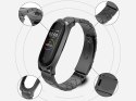 Mijobs Bransoletka V-Style GT band Mijobs do Xiaomi Mi Band 3/4 czarna