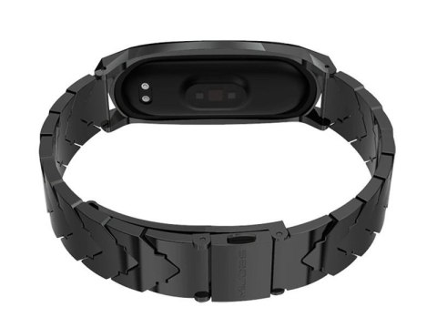 Mijobs Bransoletka V-Style GT band Mijobs do Xiaomi Mi Band 3/4 czarna Mijobs Bransoletka V-Style GT band Mijobs do Xiaomi Mi Band 3/4 czarna
