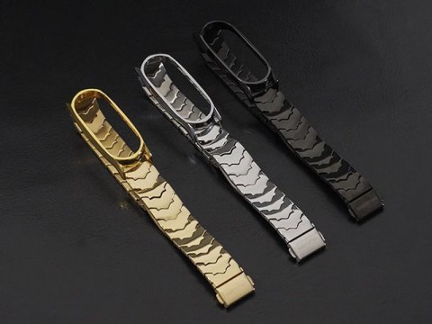 Mijobs Bransoletka V-Style GT band Mijobs do Xiaomi Mi Band 3/4 czarna Mijobs Bransoletka V-Style GT band Mijobs do Xiaomi Mi Band 3/4 czarna