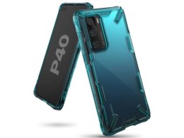 Ringke Etui Ringke Fusion X do Huawei P40 Turquoise Green