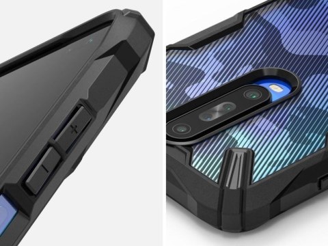 Ringke Etui Ringke Fusion X do Xiaomi Redmi K30/ Poco X2 Camo Black Ringke Etui Ringke Fusion X do Xiaomi Redmi K30/ Poco X2 Camo Black