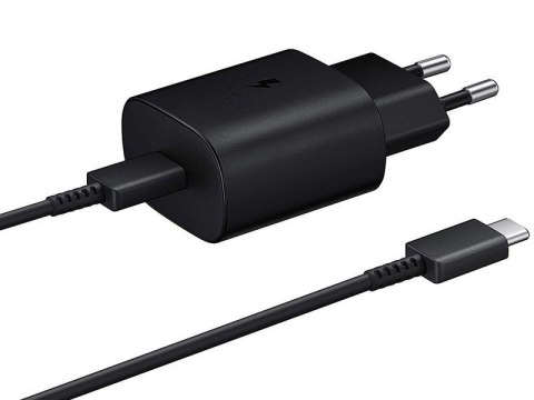 Samsung Ładowarka sieciowa Samsung EP-TA800EBE 25W do Galaxy A70 Black Samsung Ładowarka sieciowa Samsung EP-TA800EBE 25W do Galaxy A70 Black