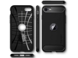 Spigen Etui Spigen Rugged Armor do Apple iPhone SE 2022 / 2020 Matte Black