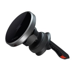 Aukey Magnetyczny Uchwyt Samochodowy z Ładowarką Indukcyjną Aukey HD-MC13 15W Qi2 Czarny