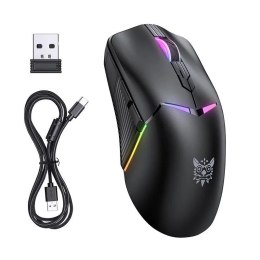 Onikuma Mysz gamingowa ONIKUMA CW928 Czarna, 2.4 GHz, Bluetooth, 12 000 DPI, RGB