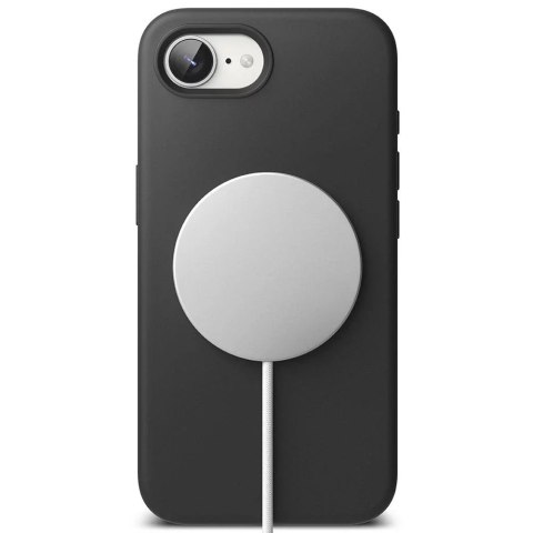 Ringke Etui Ringke Silicone Magnetic MagSafe do iPhone 16e Black Ringke Etui Ringke Silicone Magnetic MagSafe do iPhone 16e Black